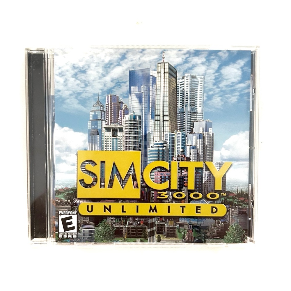 SimCity 3000 Unlimited Computer Game PC The Sims 2000 Life Simulation Rated E